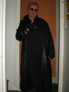 Long Leather Coat